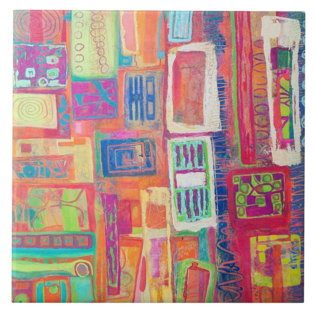 Paraphernalia 6 x 6 Keramiken Tile Fliese (Vorderseite)