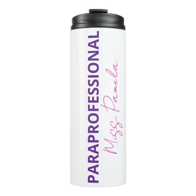 Paraprofessional-Kaffeetasse, Benutzerdefinierte P Thermosbecher (Vorderseite)