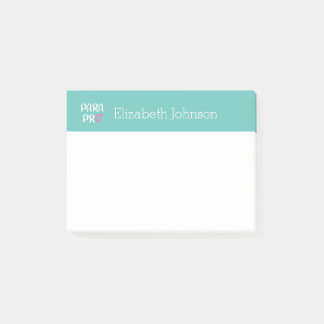 Paraprofessional Para Pro Herzgeschenk Post-it Klebezettel