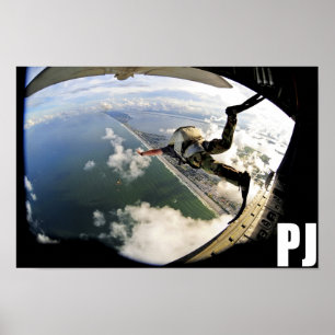 Pararescue Jumper Poster