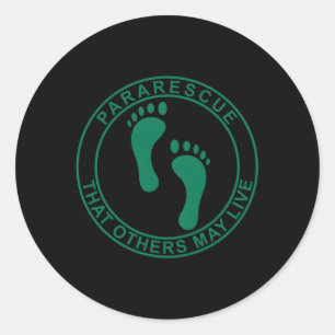 Pararescue Pj Jolly Green Feet 0705201802 Runder Aufkleber