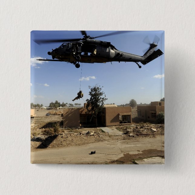 Parareskueman-Rappel aus einem HH-60 2 Button (Vorderseite)