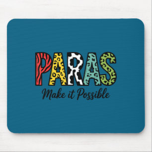 Paras ermöglichen Lehrer Hilfspersonal Mousepad