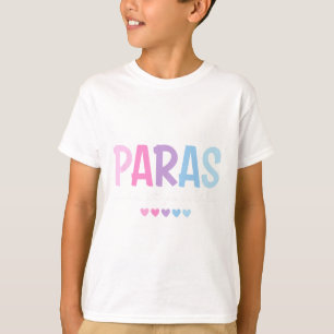 Paras machen es möglich Heart Para Paraprofessiona T-Shirt