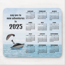 Parasailing Design 2025-Kalender Mousepad