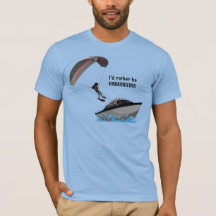 Parasailing Design T - Shirt Tee Shirt