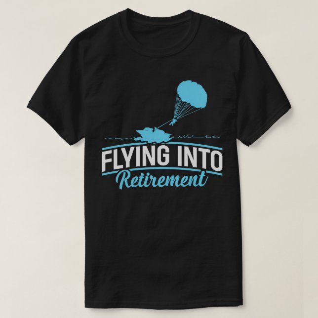 Parasailing Ornament Parakiter Paradies für Klette T-Shirt (Design vorne)