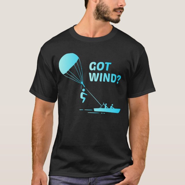 Parasailing Parascending Skydiving T-Shirt (Vorderseite)