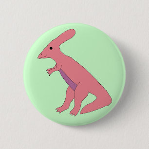 Parasaurolophus Button