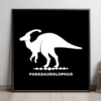 Parasaurolophus Dinosaurer-Silhouette