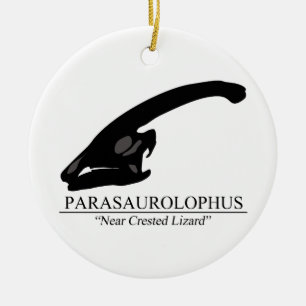 Parasaurolophus Keramik Ornament