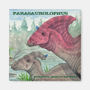 Parasaurolophus Magnet