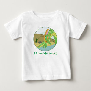 Parasaurolophus Mama und Baby T-shirt