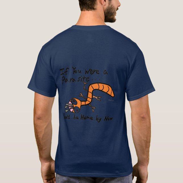 Parasite Geek T - Shirt (Rückseite)