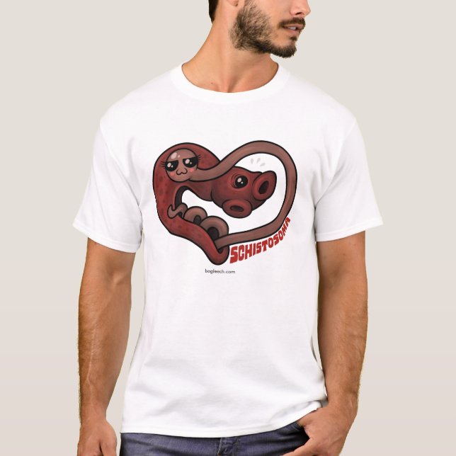 PARASITEN: Blut-Plattfische (Schistosoma) T-Shirt (Vorderseite)