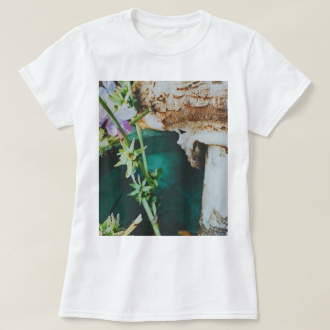 Parasol mushroom, Swedish Archipelago, Sweden T-Shirt (Design vorne)