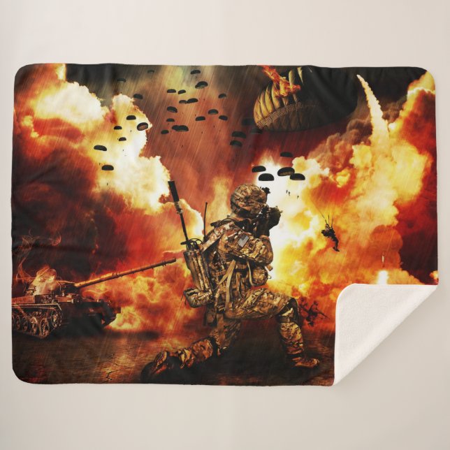 PARATROOPER der APOKALYPSE Sherpadecke (Vorderseite (Horizontal))