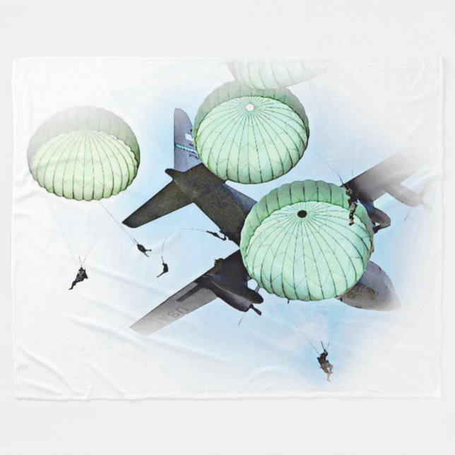 PARATROOPER FLEECEDECKE (Vorderseite (Horizontal))