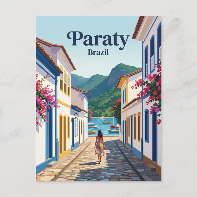 Paraty Brasilien Postkarte (Vorderseite)