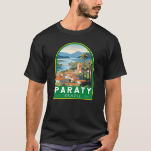 Paraty Brasilien Reise Kunst Vintage T-Shirt