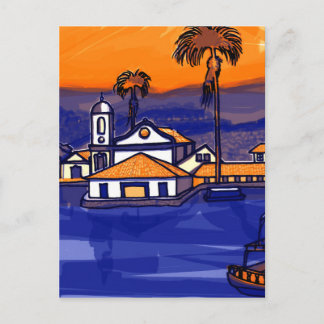 Paraty - Rio de Janeiro - Brasilien Postkarte