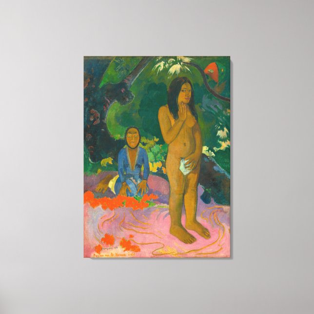 Parau na Varua Leinwanddruck (Vorderseite)