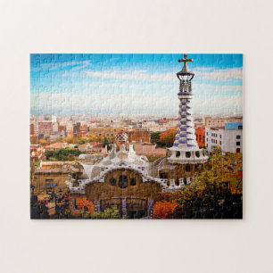 Parc Güell Gaudí Barcelona. Puzzle