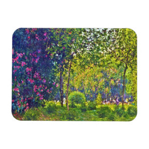 Parc Monceau Claude Monet Magnet