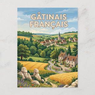 Parc naturel régional du Gâtinais français Frankre Postkarte