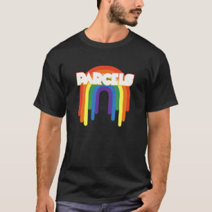 Parcels Rainbow Retro Theme T-Shirt