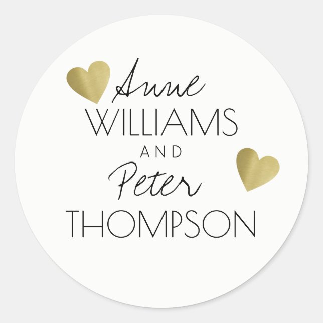 Pärchen mit romantischen Lieben, weiß Runder Aufkleber (Vorderseite)