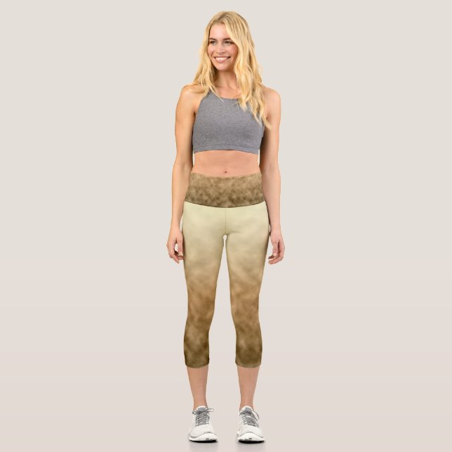 Parchment Sky Capri Leggings (Vorderseite)