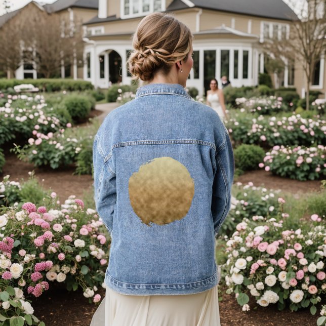 Parchment Sky Jeansjacke (Hochzeit Rückseite)