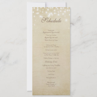 Parchment Sparkle Einladung