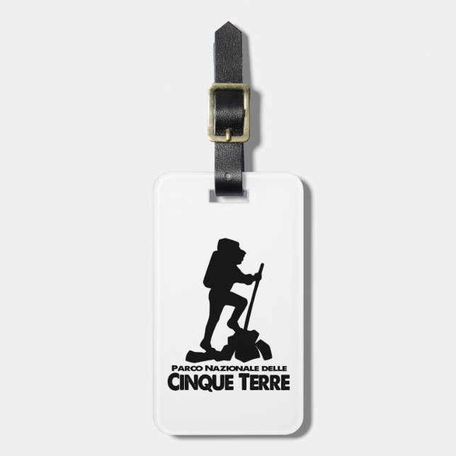 Parco Nazionale della Cinque Gepäckanhänger (Vorderseite vertikal)