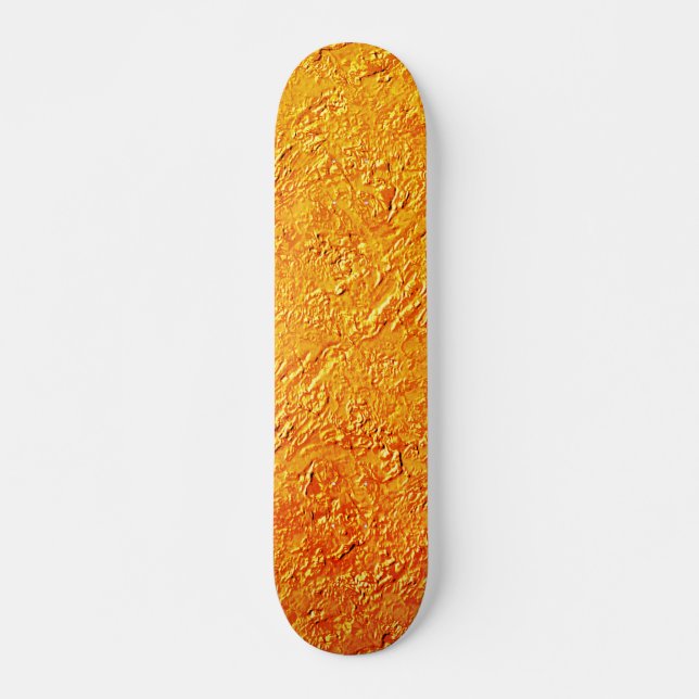 Parede defeituosa com textura amarela e laranja skateboard (Vorne)
