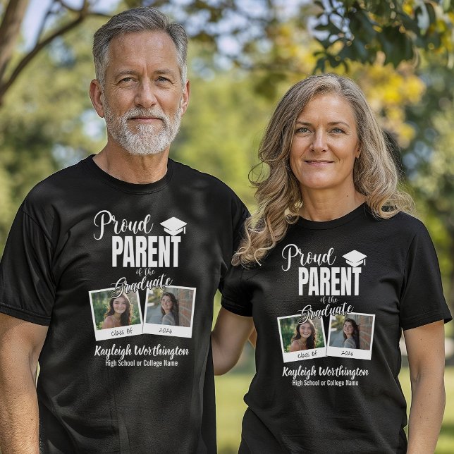 Parent of the 2026 Graduate Photo T-Shirt (Von Creator hochgeladen)