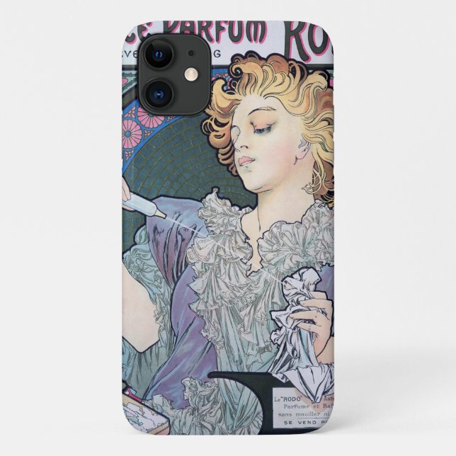 Parfüm, Alphonse Mucha Case-Mate iPhone Hülle (Rückseite)