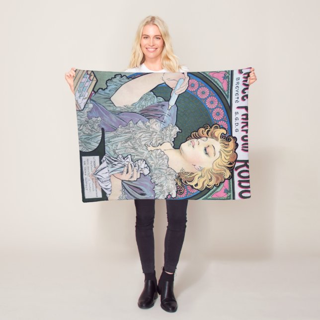 Parfüm, Alphonse Mucha Fleecedecke (Beispiel)