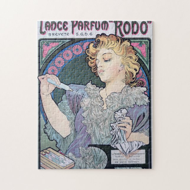 Parfüm, Alphonse Mucha Puzzle (Vertikal)