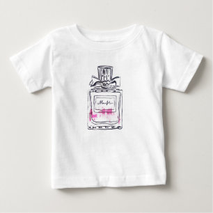 Parfüm Flasche Mode Aquarell Illustration Baby T-shirt