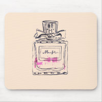Parfüm Flasche Mode Aquarell Illustration