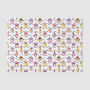 Parfum Flaschen-Muster Seidenpapier