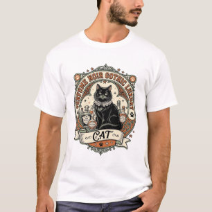 Parfüm Noir Gothic Luxus Katzen Parfüm Noir Gothic T-Shirt