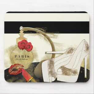 Parfüm Parfum Rosen Absätze & Lippenstift Mousepad