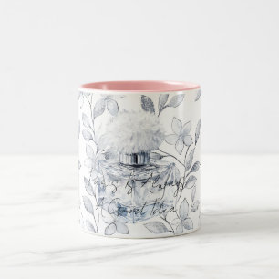 Parfüm Paris ist immer eine gute Idee hinterlässt Zweifarbige Tasse