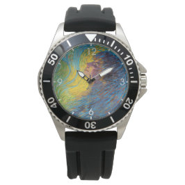 Parfüm (Portrait von Frauen) (von Luigi Russolo) Armbanduhr