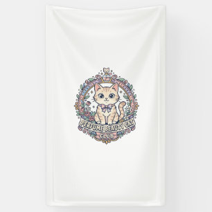 Parfüm Schönheit Katze Süße Katze T-Shirt Design - Banner