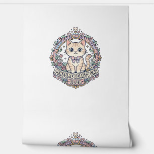 Parfüm Schönheit Katze Süße Katze T-Shirt Design - Tapete