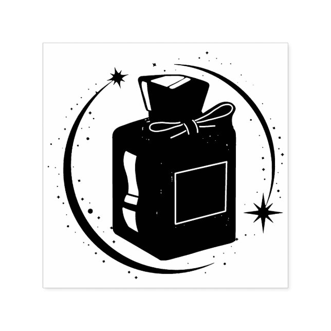 Parfüm Selbstfärbestempel Permastempel (Design)